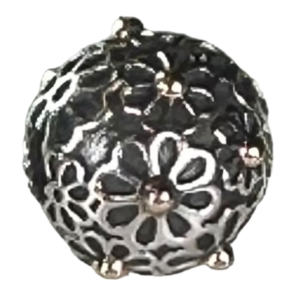 PANDORA Lazy Daisy Clip Charm 791014 - Picture 2 of 3